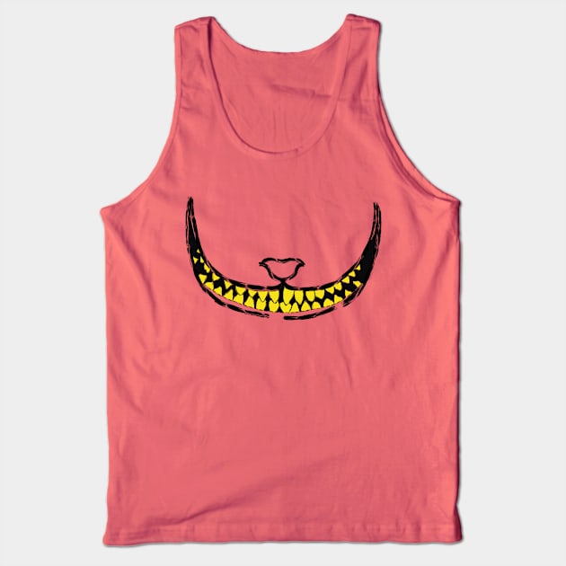 Cat Smile Tank Top by Kitopher Designs